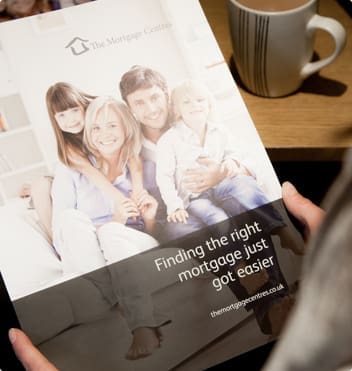 Image of a mortgage advice brochure from The Mortgage Centres